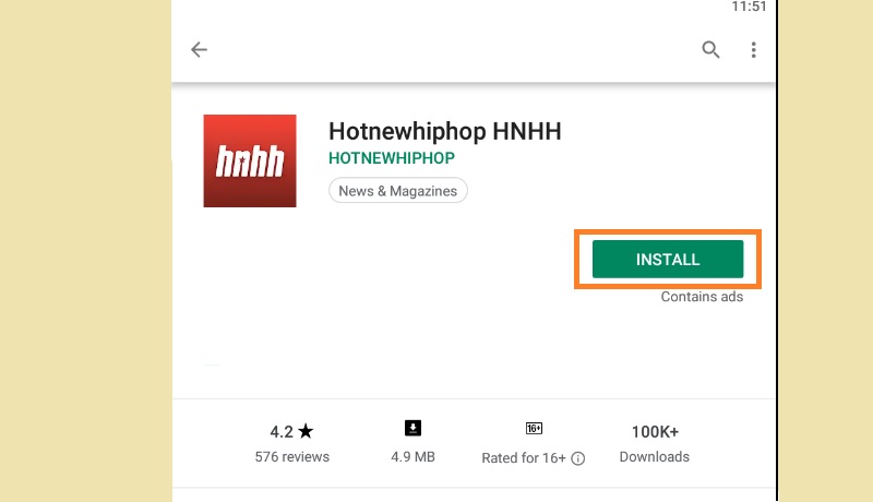 hotnewhiphop mobile app